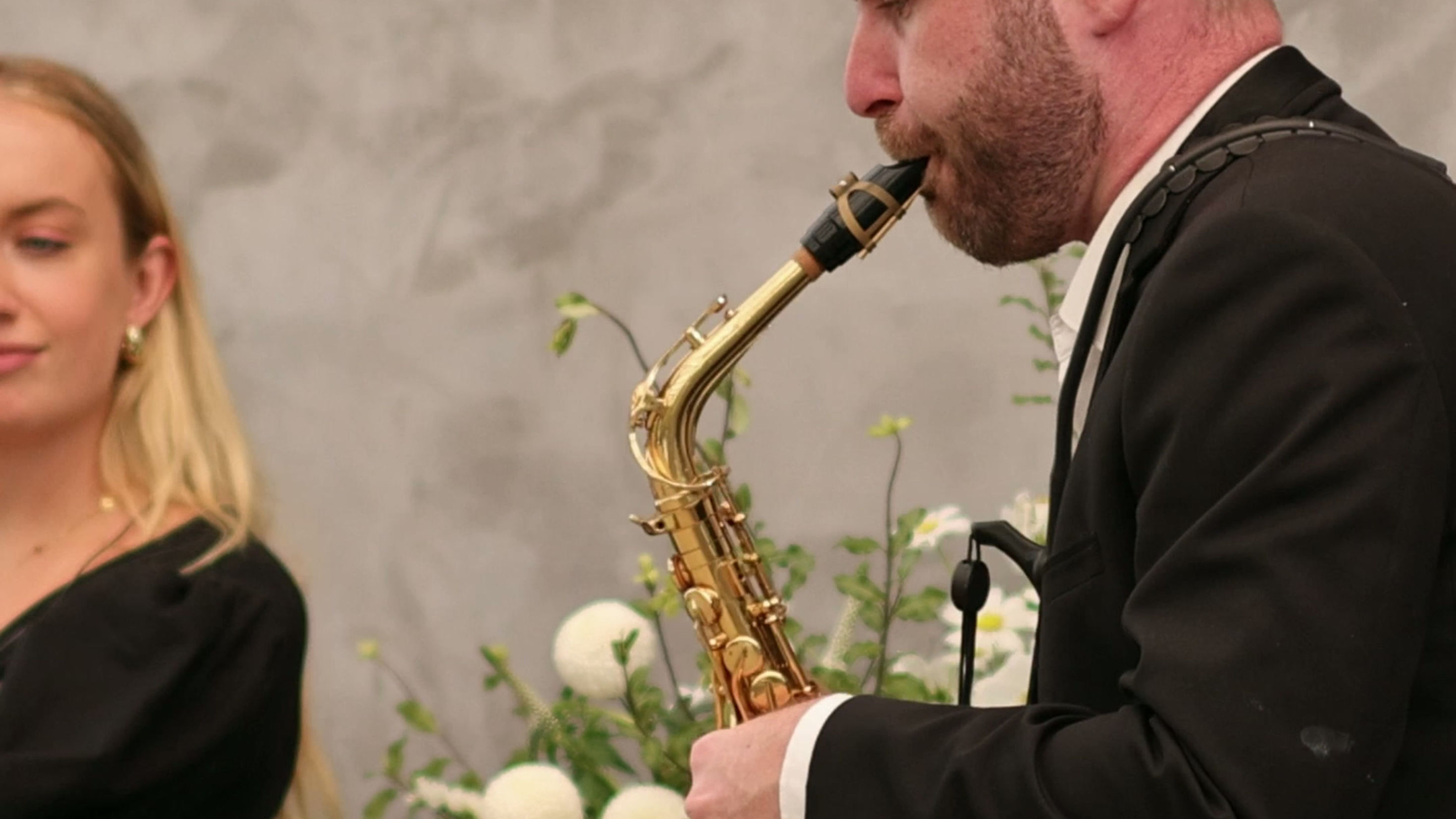DJ Phoebe and Saxy Scott